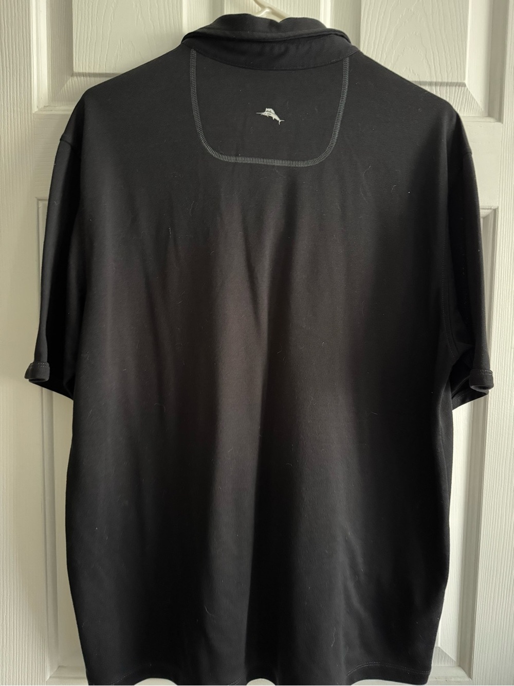 Tommy Bahama Black Emissary IslandZone Polo Shirt Large - Picture 4 of 5